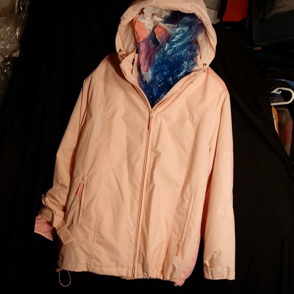 NICE 2 tone pink like new ATHLETECH jacket